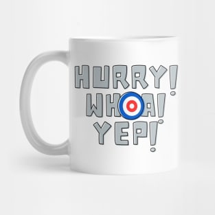 Funny Curling Curler Mug